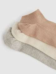 3 Pack of Trainer Socks Multi | Womens
