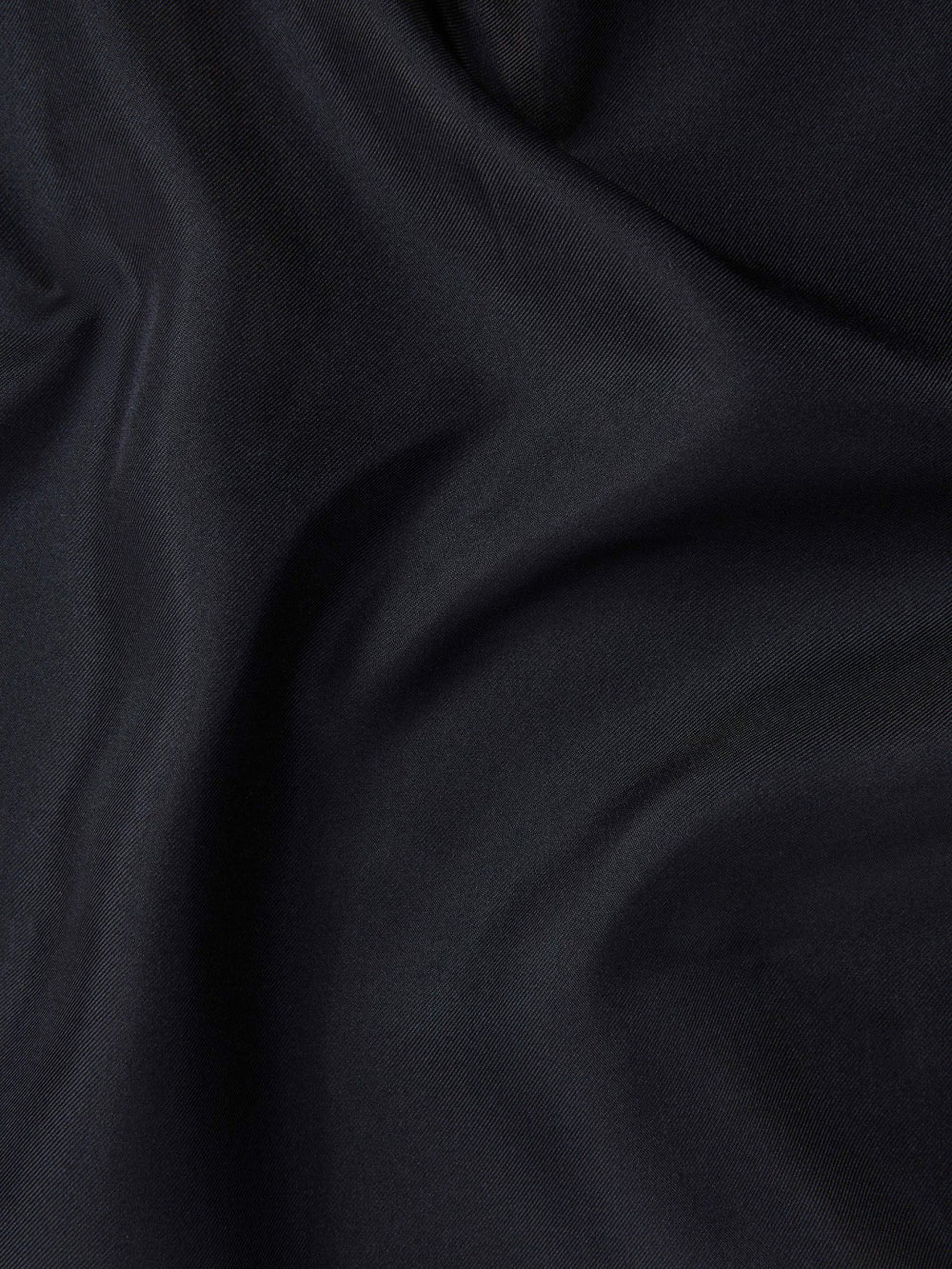 Plain Silk Pocket Square Navy | Mens