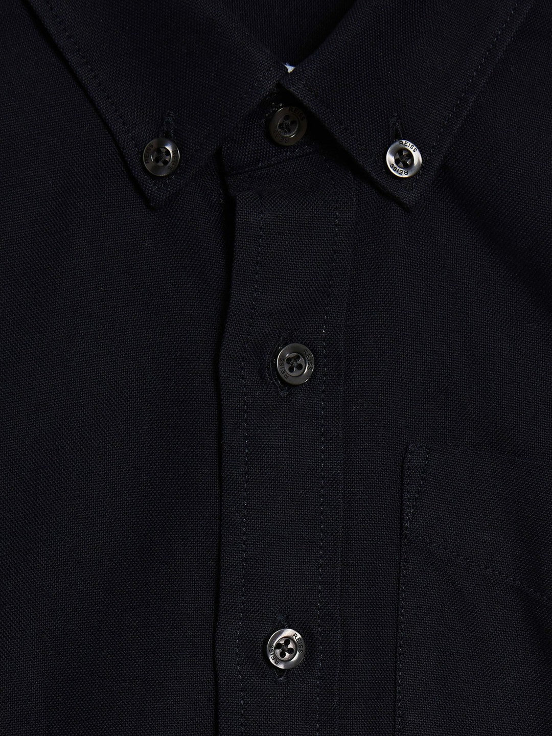 Junior Button Down Oxford Shirt Navy | Children