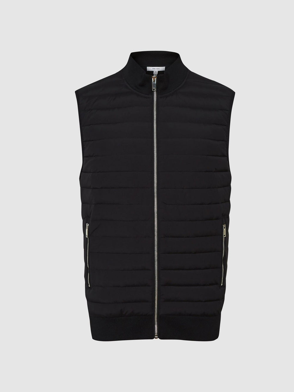 Hybrid Quilted Gilet Black | Mens