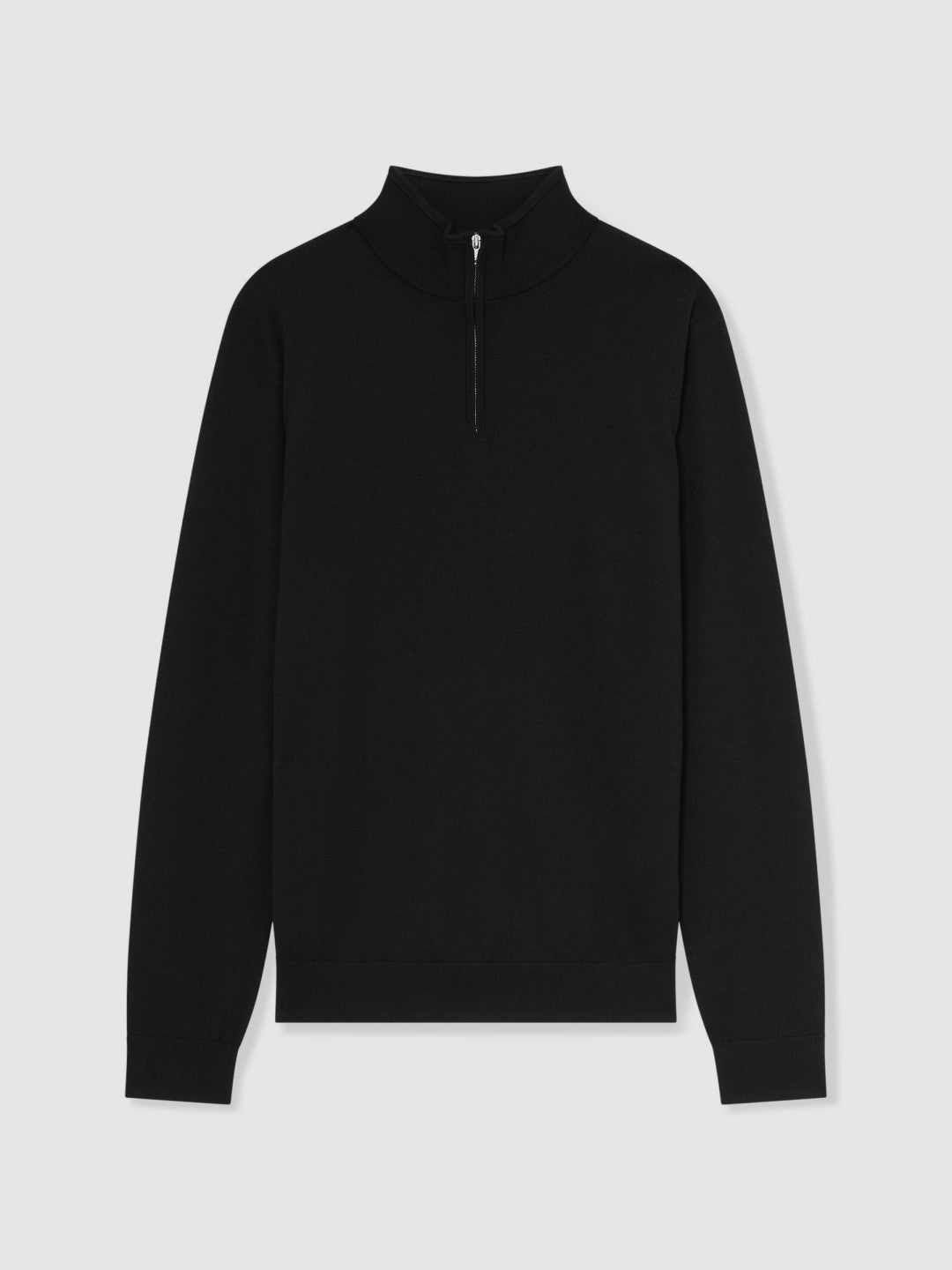 Merino Wool Half-Zip Jumper  | Mens