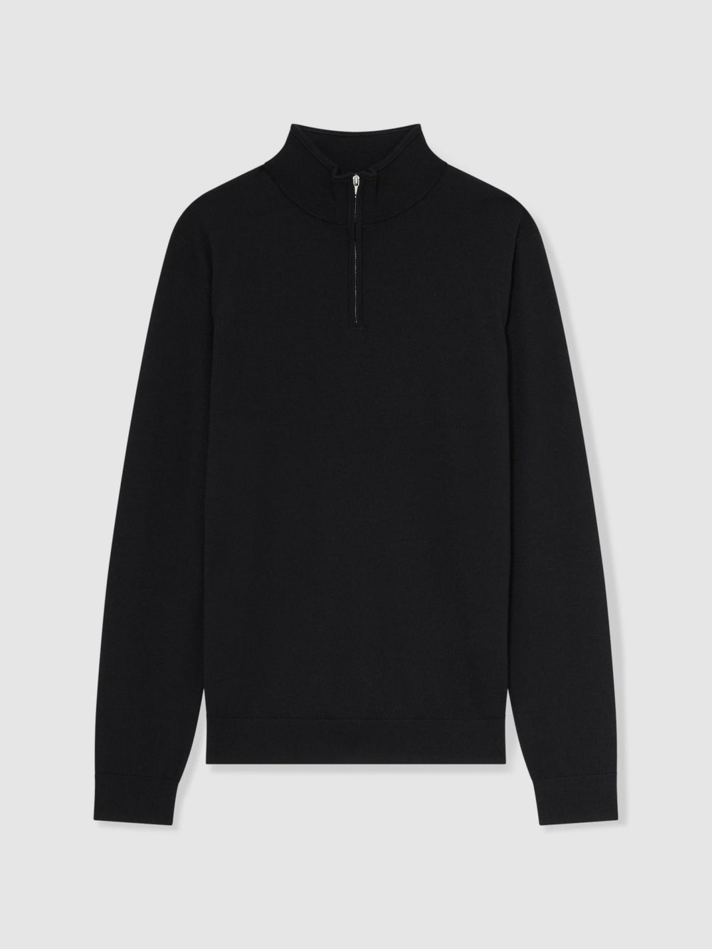 Merino Wool Half-Zip Jumper  | Mens