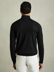 Merino Wool Half-Zip Jumper  | Mens