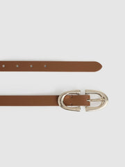 Horseshoe Belt Tan | Womens