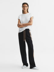 Cotton-Jersey Crew Neck T-Shirt White | Womens