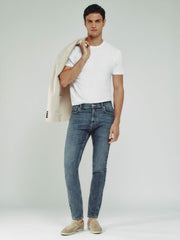 Skinny-Fit Jeans Washed Indigo Grey Cast | Mens