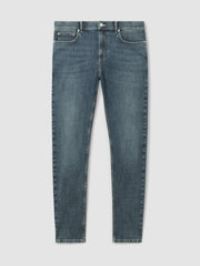 Skinny-Fit Jeans Washed Indigo Grey Cast | Mens