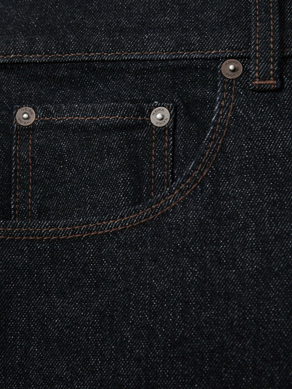 Straight-Leg Jeans Raw Indigo | Mens