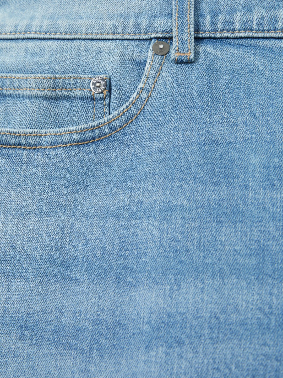 Cotton-Stretch Slim-Fit Jeans Light Blue Wash | Mens