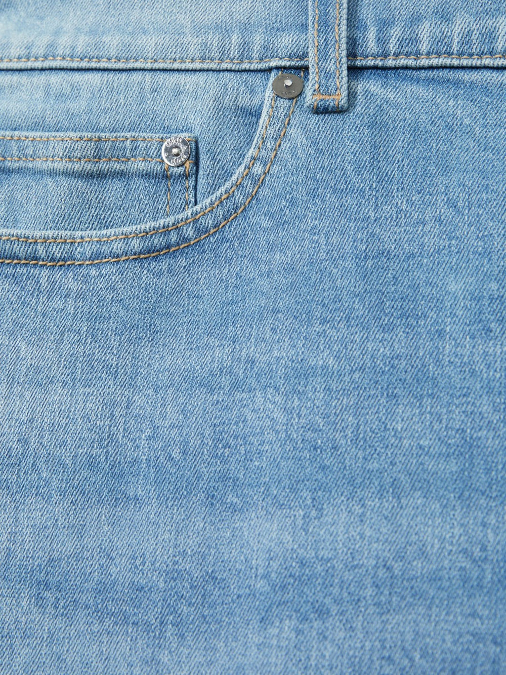 Cotton-Stretch Slim-Fit Jeans Light Blue Wash | Mens