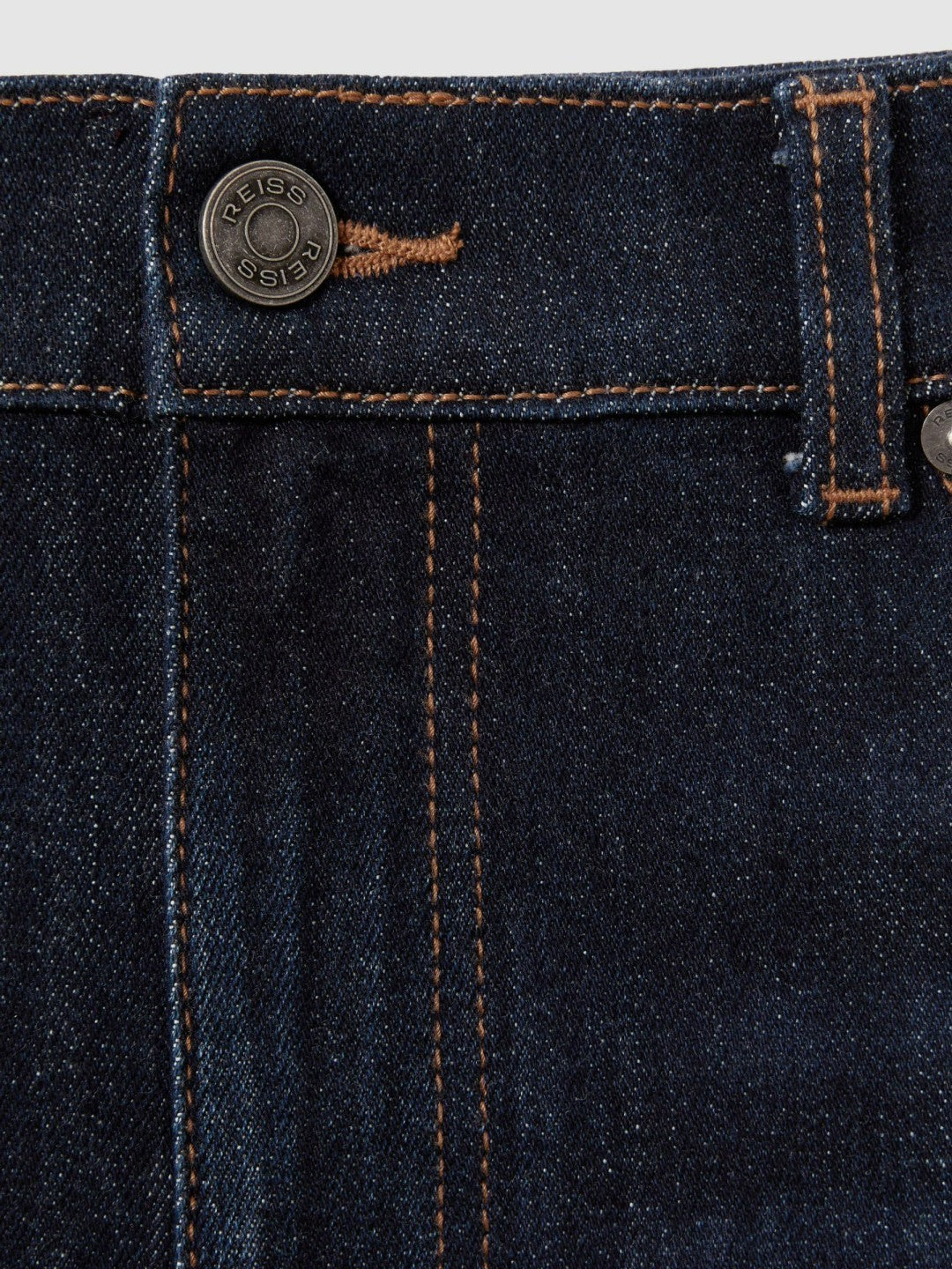 Cotton-Stretch Slim-Fit Jeans Indigo Blue Wash | Mens