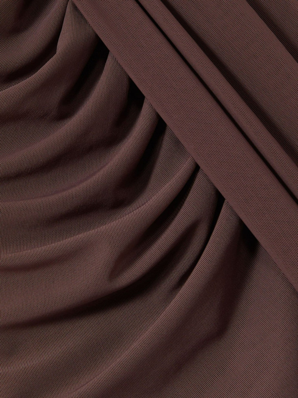 Sheer Ruched Maxi Dress Taupe | Womens