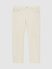 Straight-Leg Jeans White | Mens