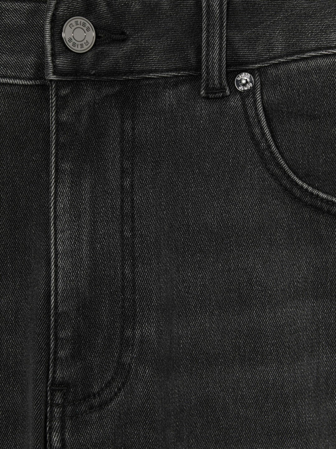 Tapered Slim-Fit Jeans Washed Black | Mens