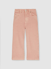 13-14 yrs Wide-Leg Jeans Pink | Children