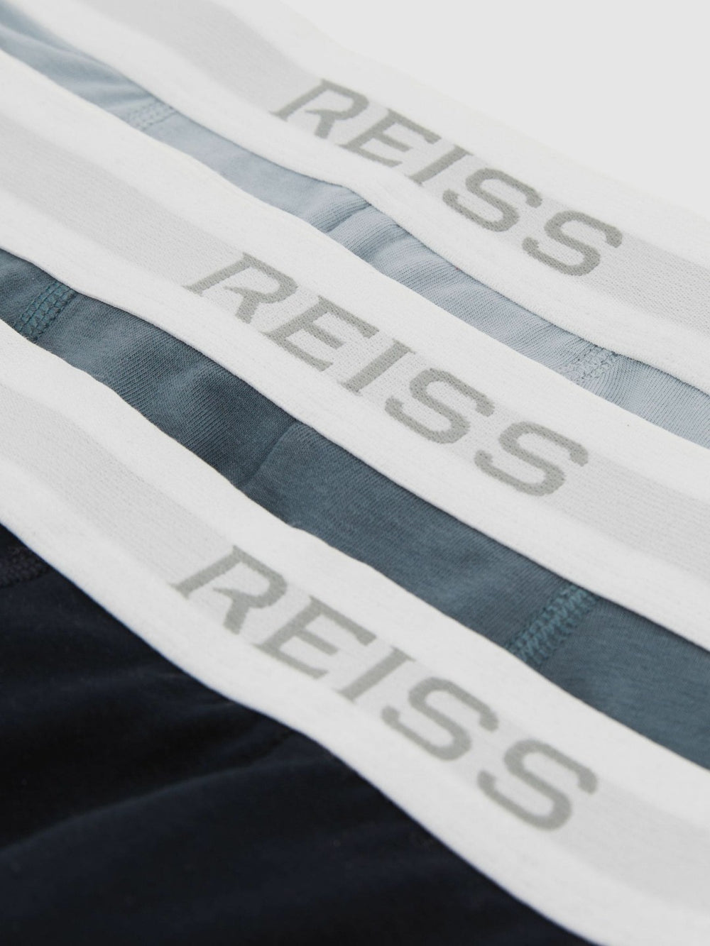 Stretch-Cotton Boxers 3 Pack Blue Multi | Mens