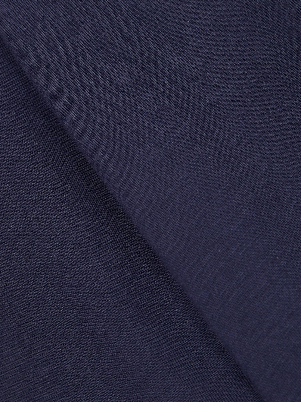 4-9 yrs Cotton-Jersey Roll-Neck Top with Stretch Navy | Children