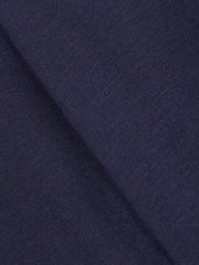 4-9 yrs Cotton-Jersey Roll-Neck Top with Stretch Navy | Children