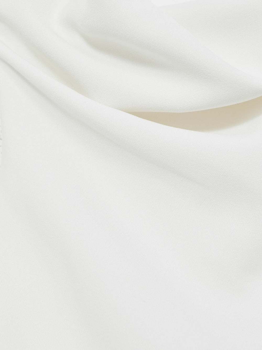 13-14 yrs High-Neck Drape Back Dress Ivory | Children