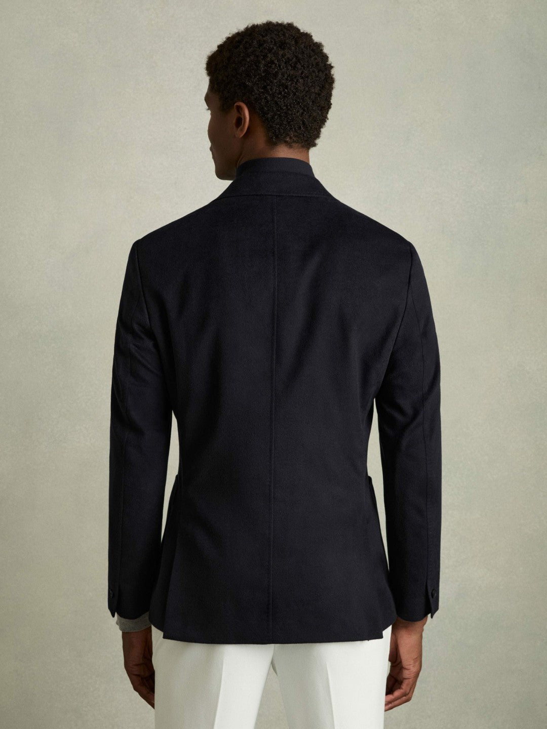 Single-Breasted Blazer With Gilet Insert Regular-Fit Navy | Mens
