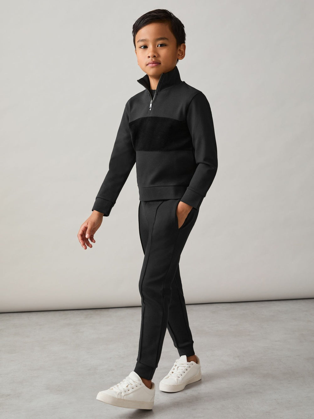 3-9 yrs Relaxed Drawstring Joggers Black | Children