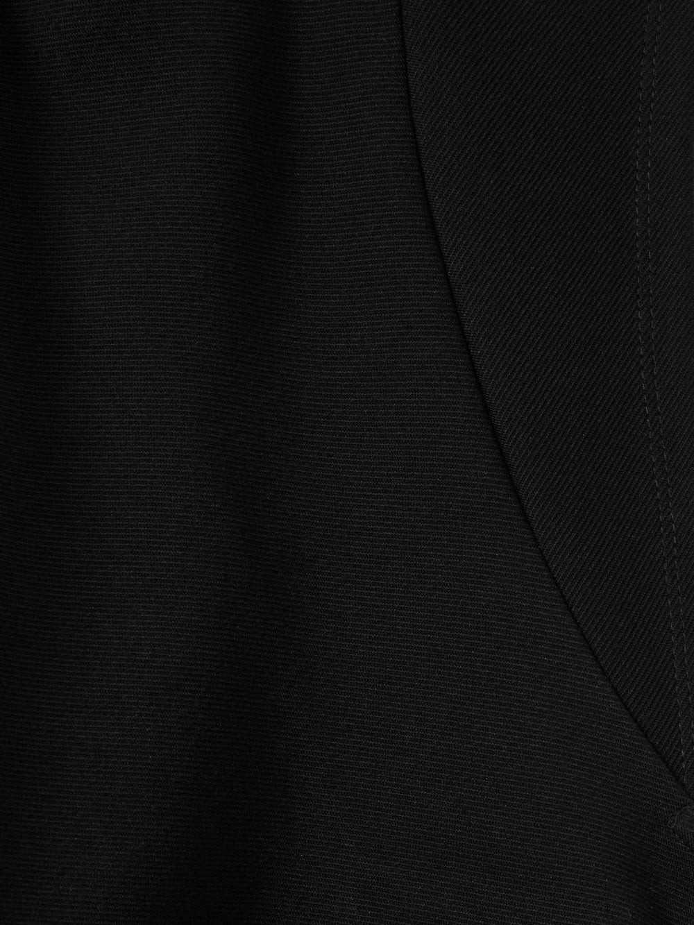 Twill-Jersey Draped Midi Dress Black | Womens
