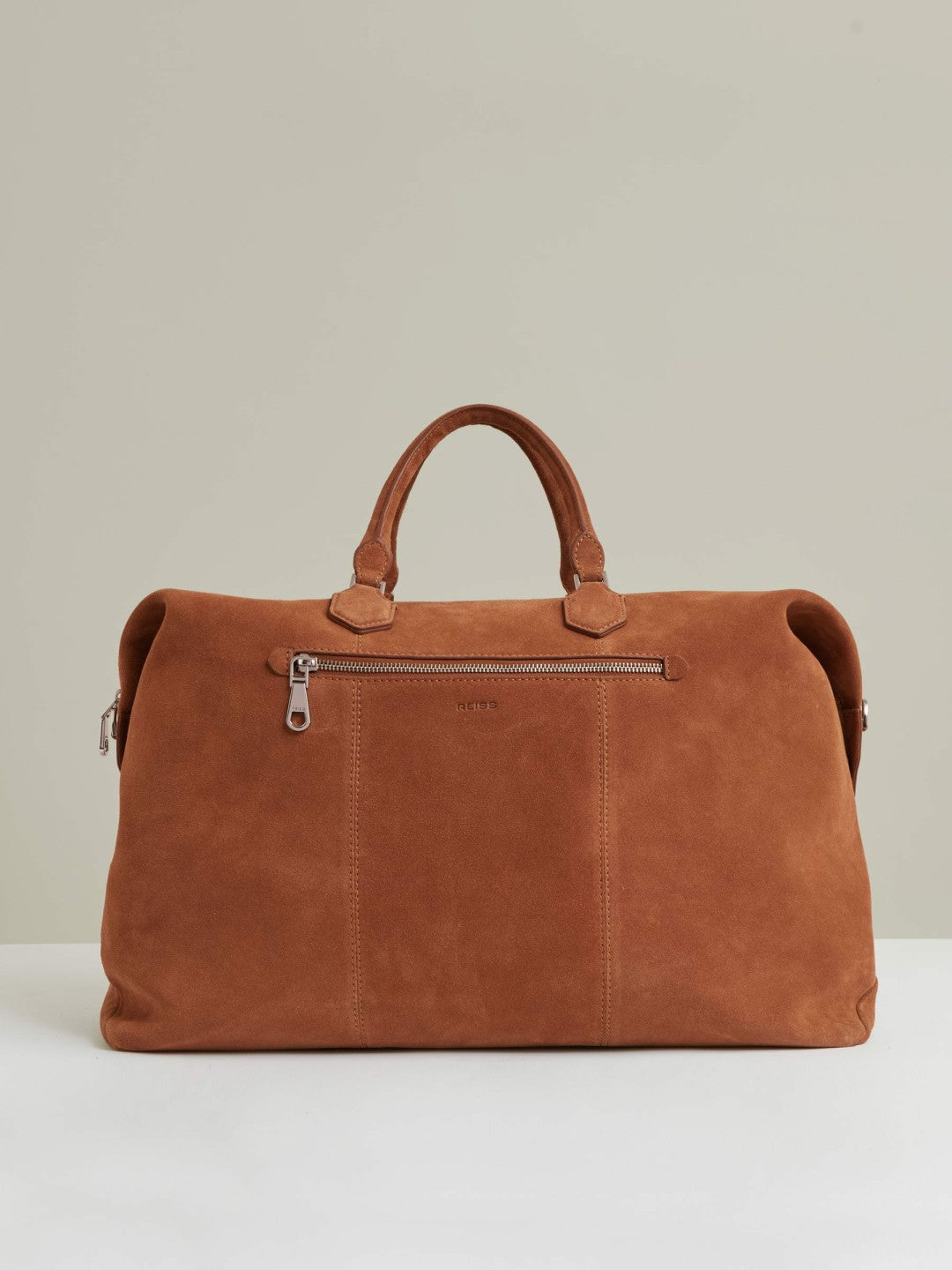 Suede Holdall Light Tan | Mens