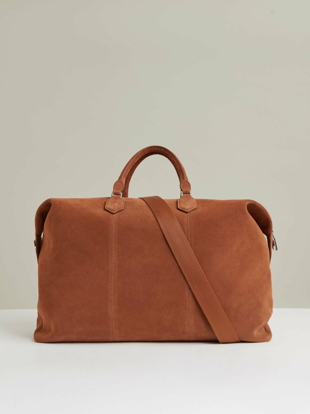 Suede Holdall Light Tan | Mens