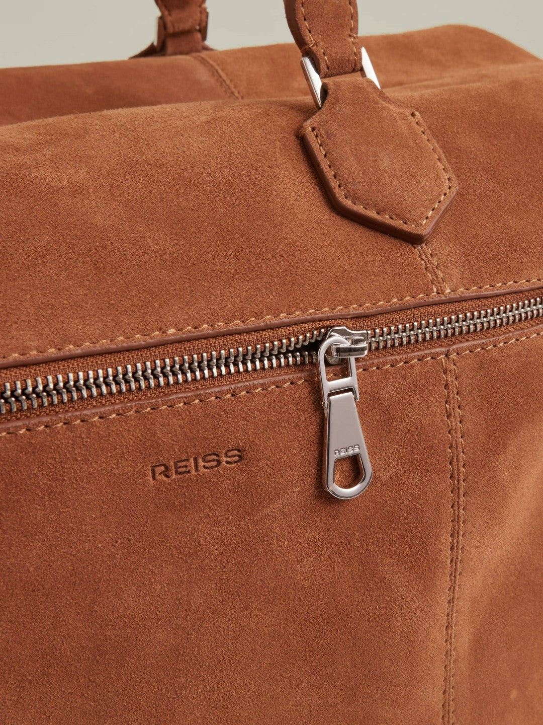 Suede Holdall Light Tan | Mens