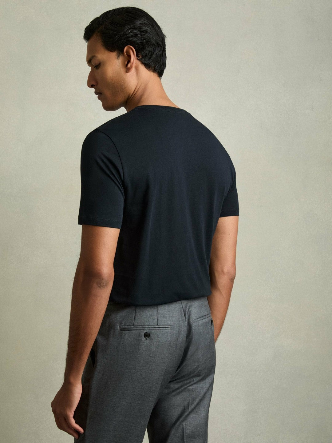 Cotton-Jersey Crew-Neck T-shirts 3 Pack Multi | Mens