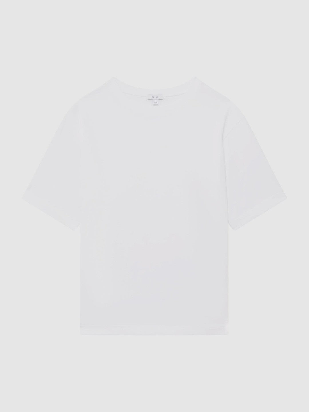 Cotton GarMenst-Dyed Oversized T-Shirt White | Mens