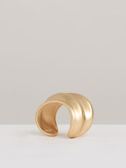 Sculptural Cuff Gold | Womens
