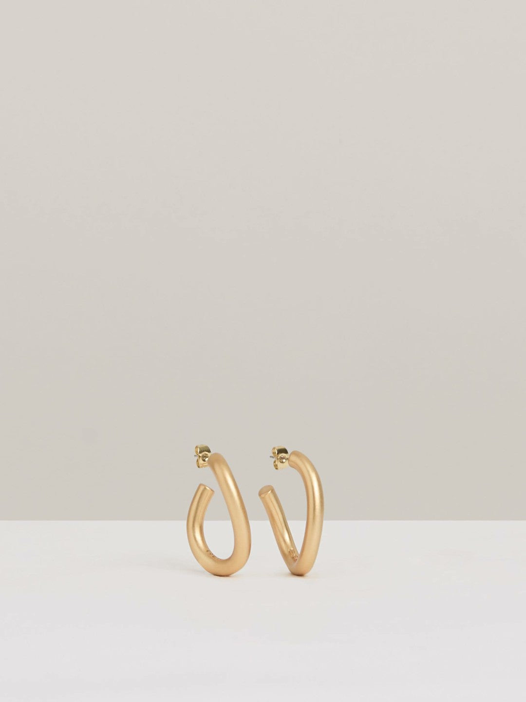 Wave Hoop Earrings Gold | Womens