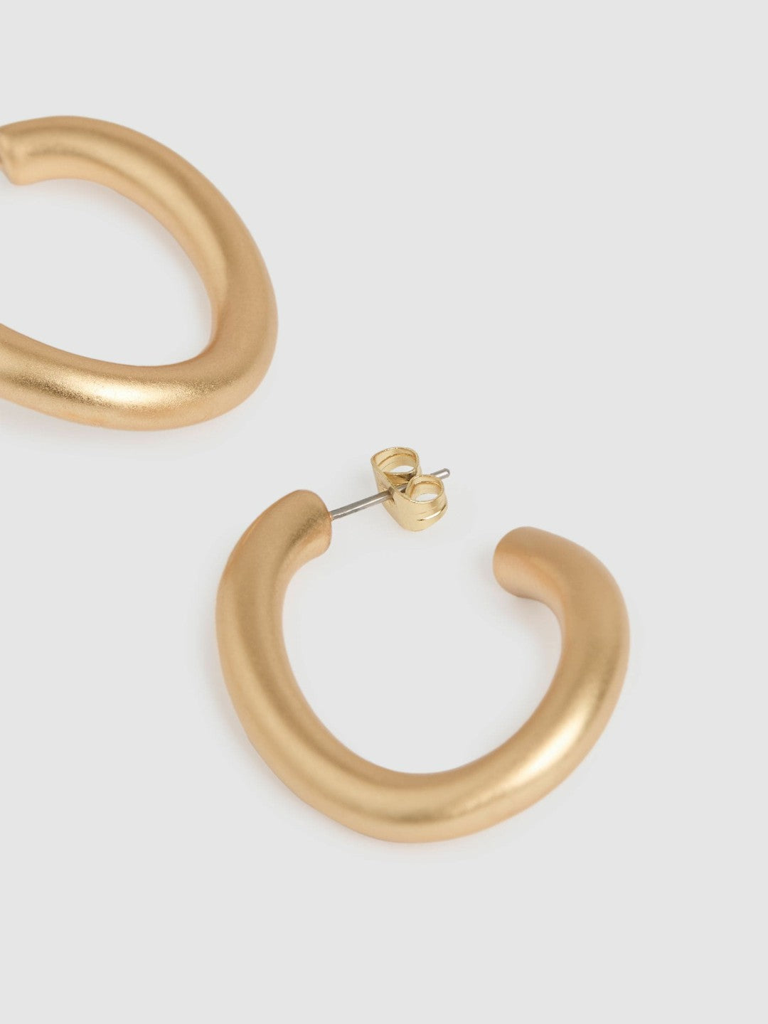 Wave Hoop Earrings Gold | Womens