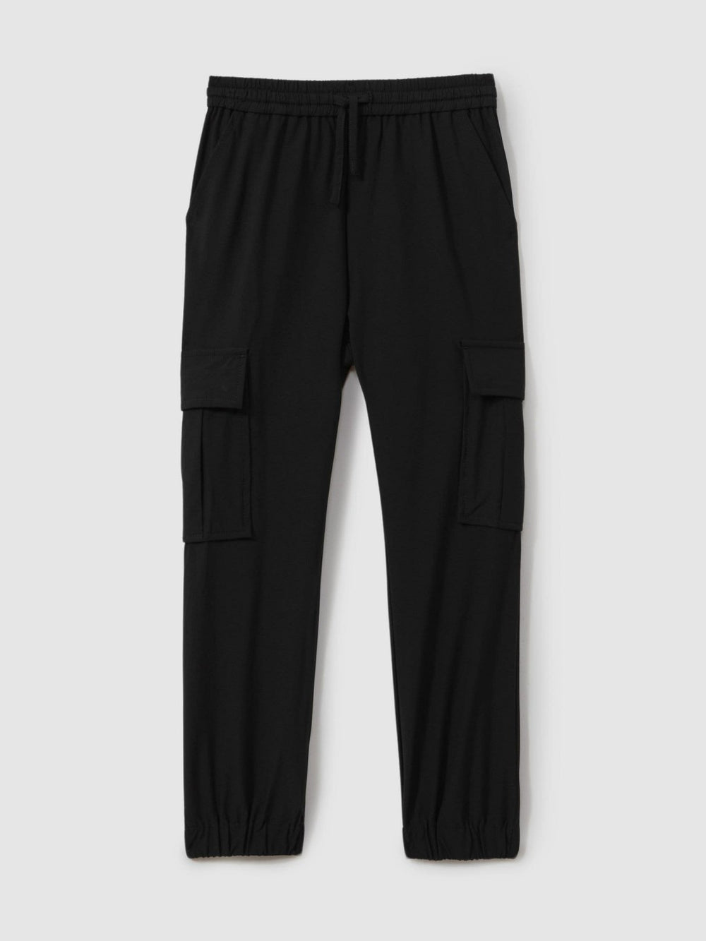 3-9 yrs Technical Drawstring Trousers Black | Children
