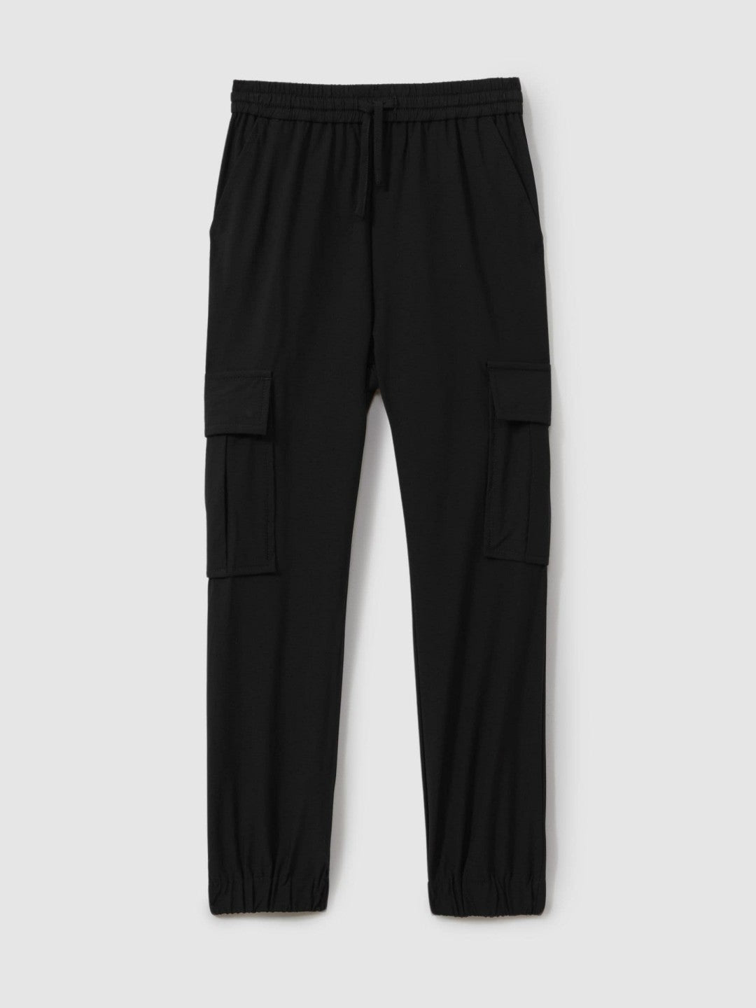 9-14 yrs Technical Drawstring Trousers Black | Children