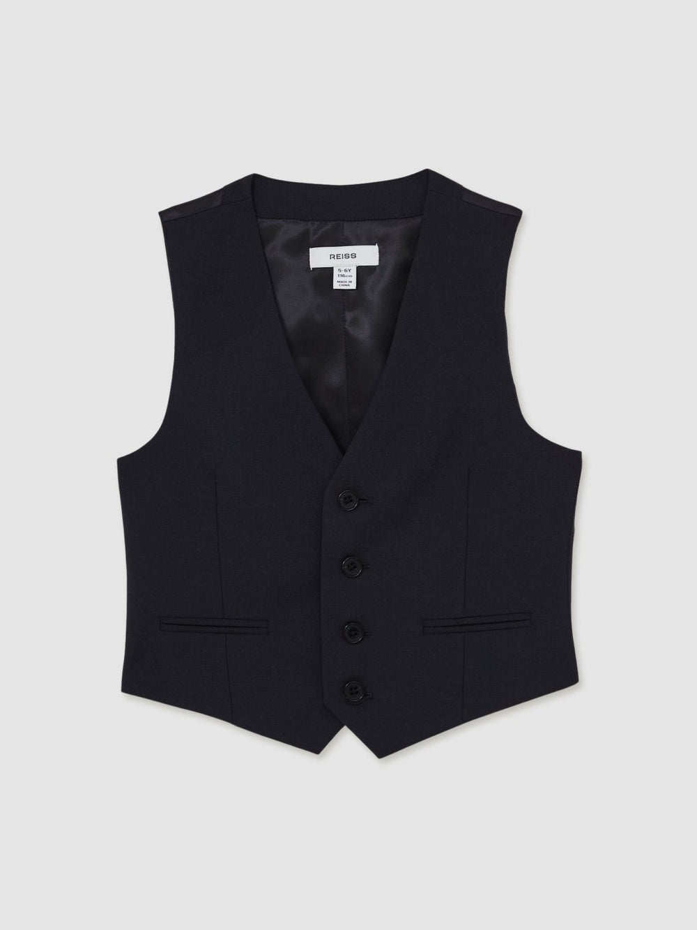 9-13 yrs Wool Blend Waistcoat Navy | Children