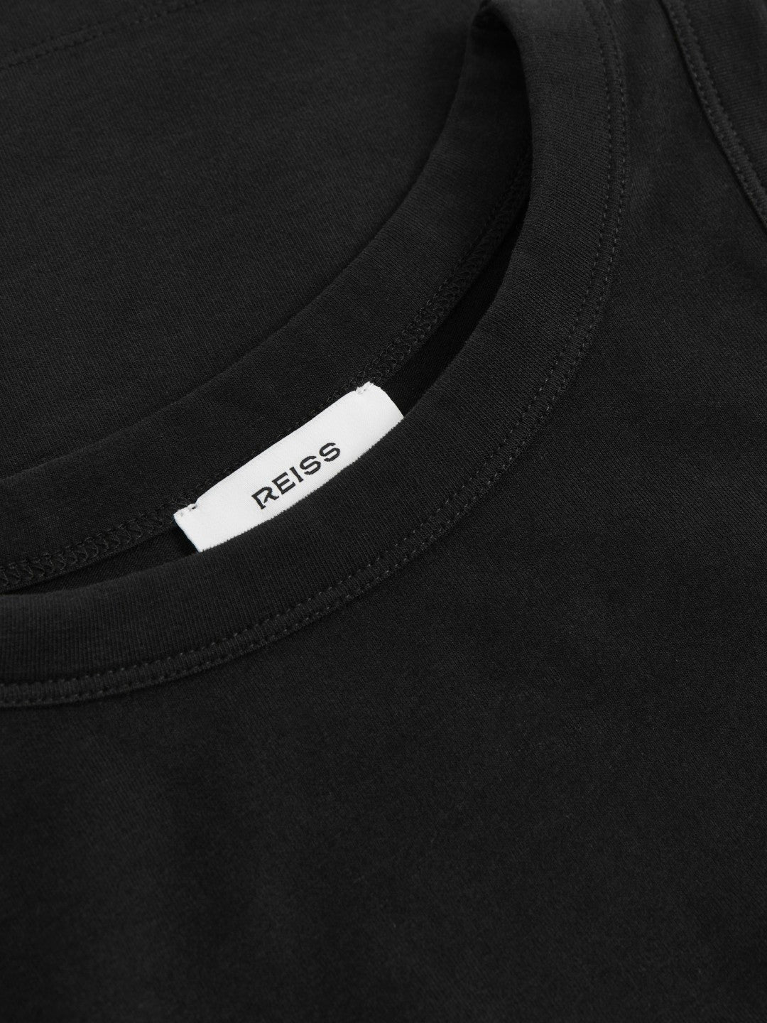 Stretch-Cotton Racerback Vest Black | Womens