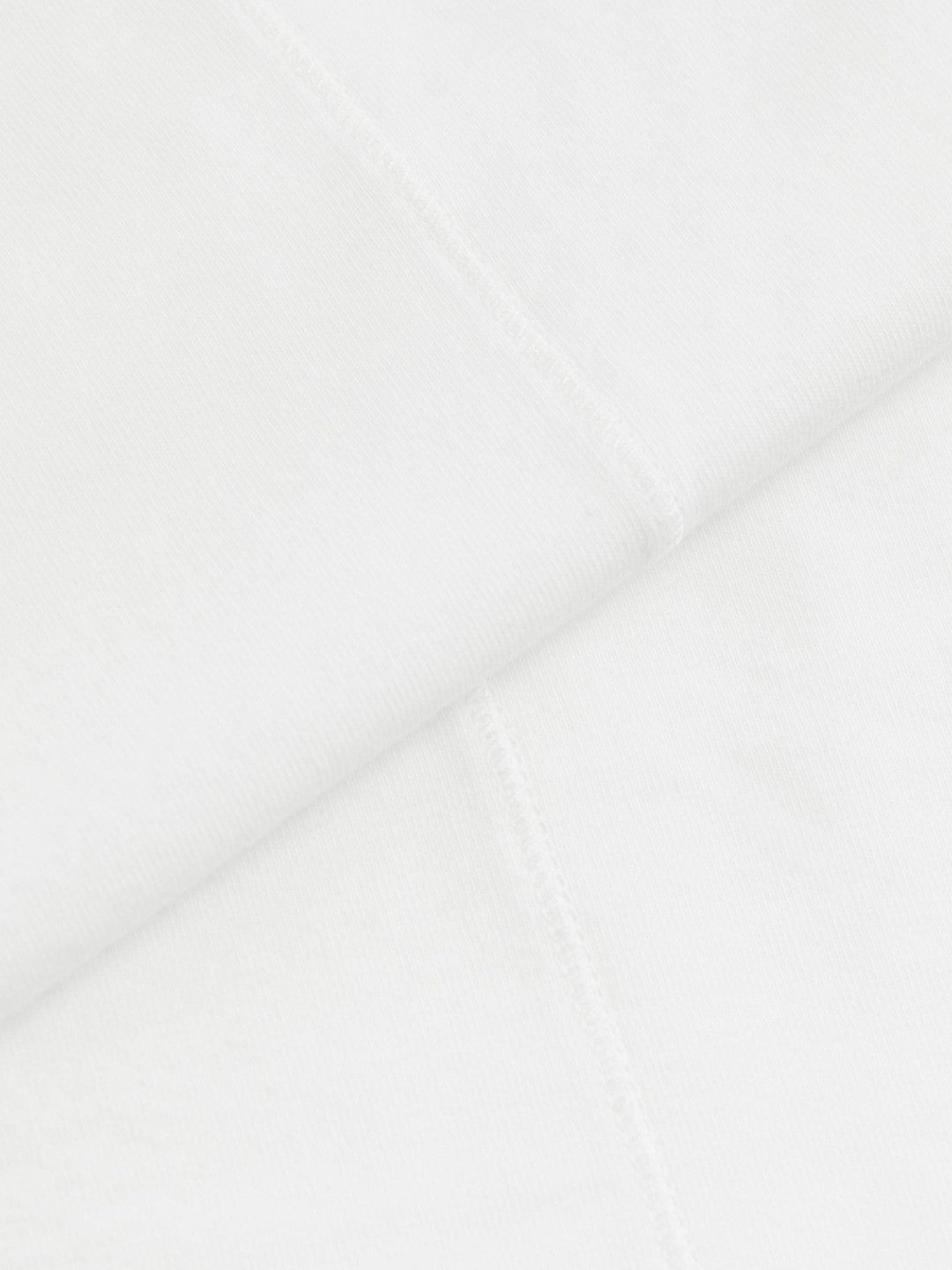 Stretch-Cotton Crew-Neck T-Shirt White | Womens