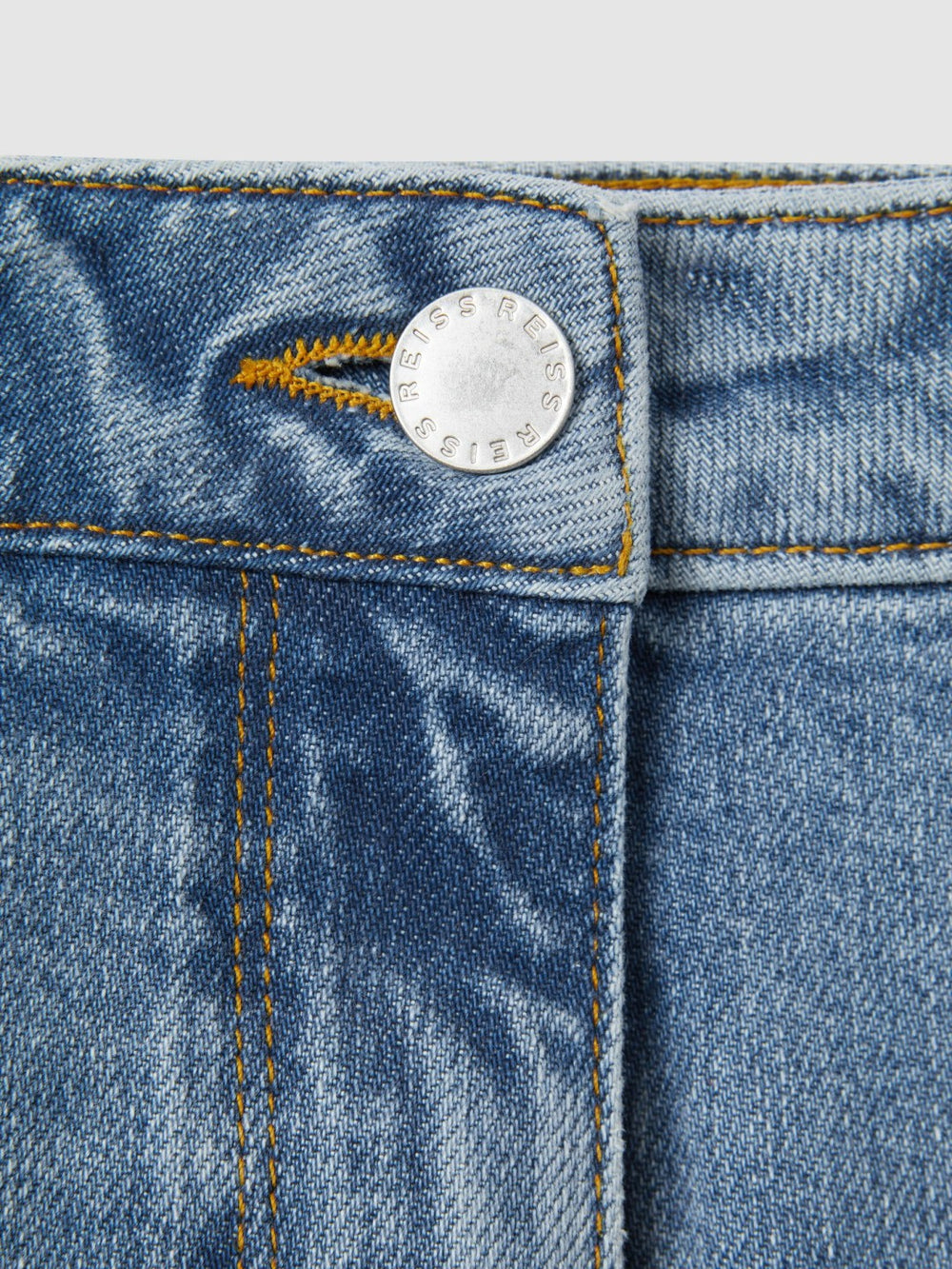 Petite Mid-Rise Straight-Leg Jeans Light Blue | Womens