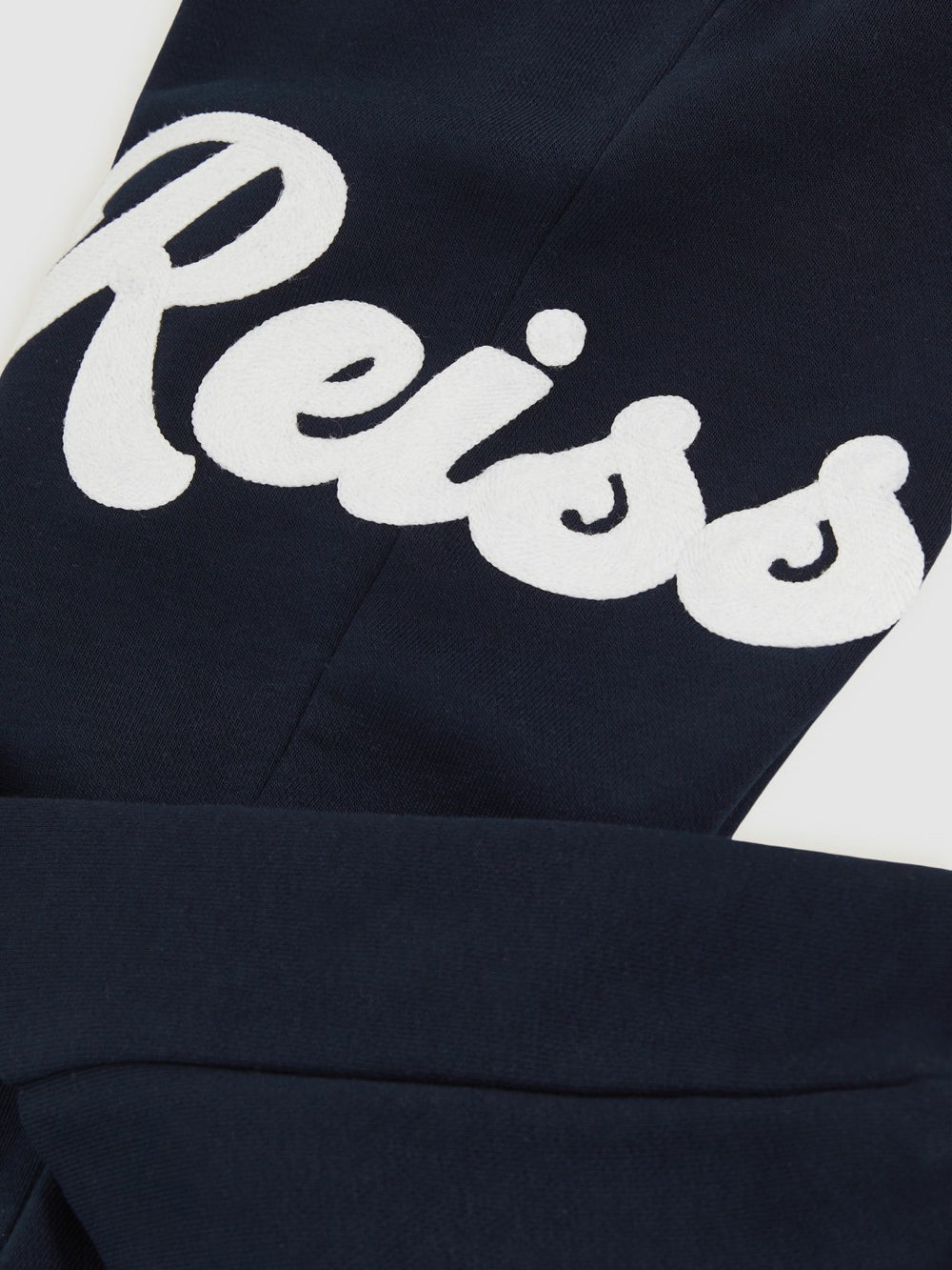 9-13 yrs Cotton-Blend Logo Script Joggers Navy | Children