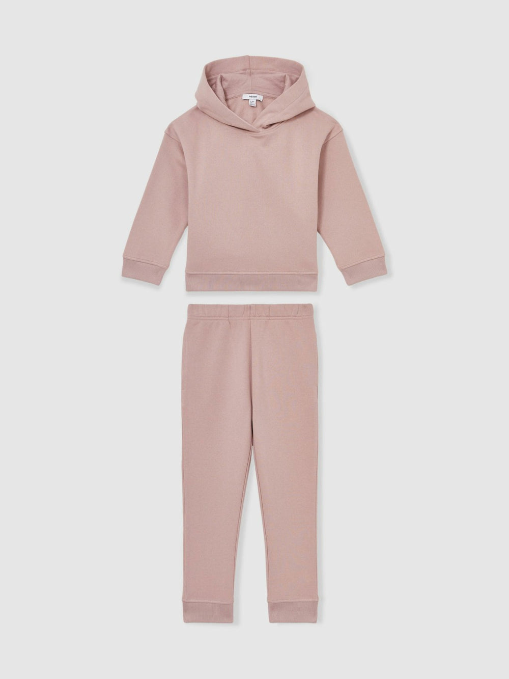 13-14 yrs Cotton-Blend Hoodie And Joggers Set Mink | Children