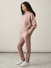 13-14 yrs Cotton-Blend Hoodie And Joggers Set Mink | Children