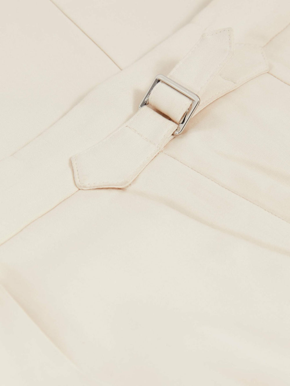Cotton-Blend Tapered Trousers Stone | Mens