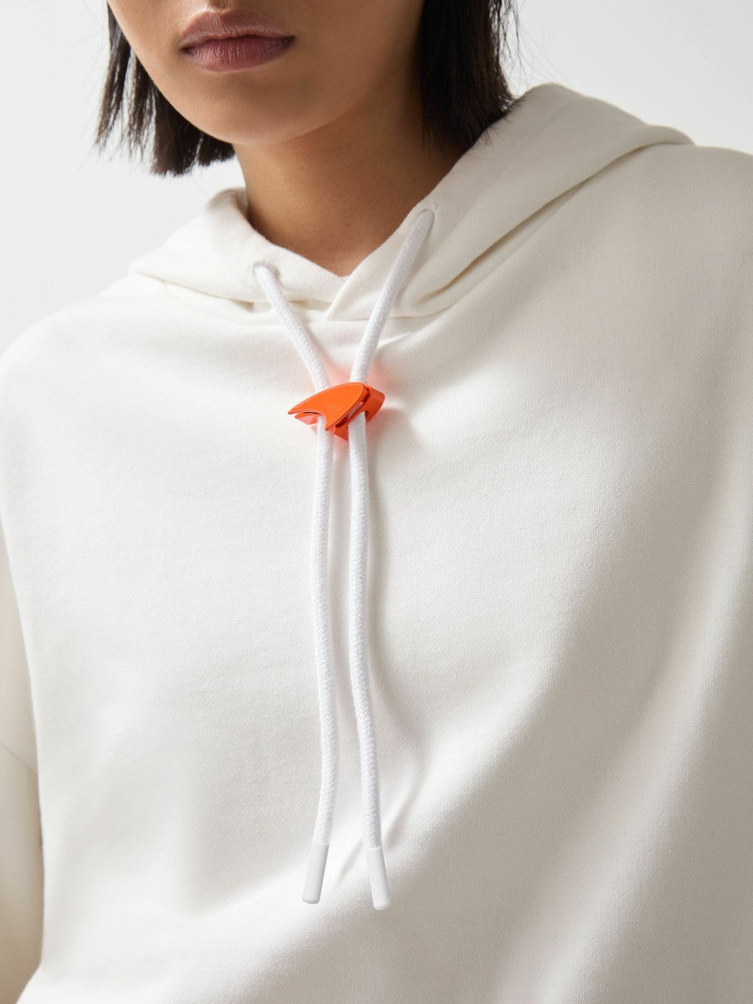 McLaren F1 Team Oversize Toggle Hoodie Unisex Fit White | Mens