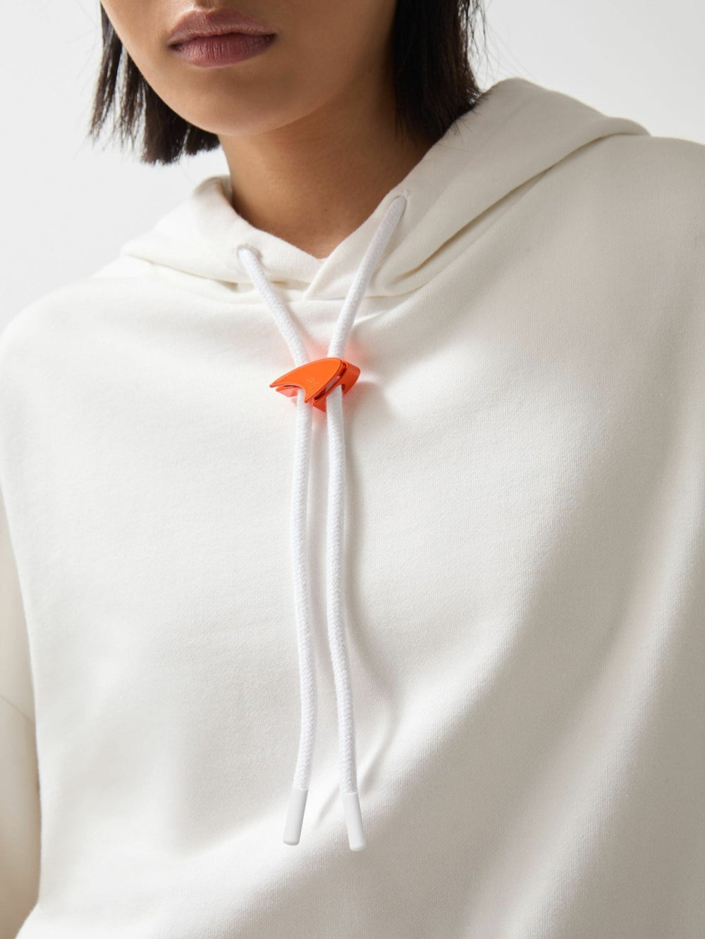 McLaren F1 Team Oversize Toggle Hoodie Unisex Fit White | Mens