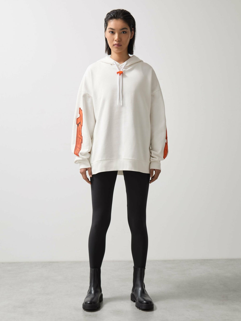 McLaren F1 Team Oversize Toggle Hoodie Unisex Fit White | Mens