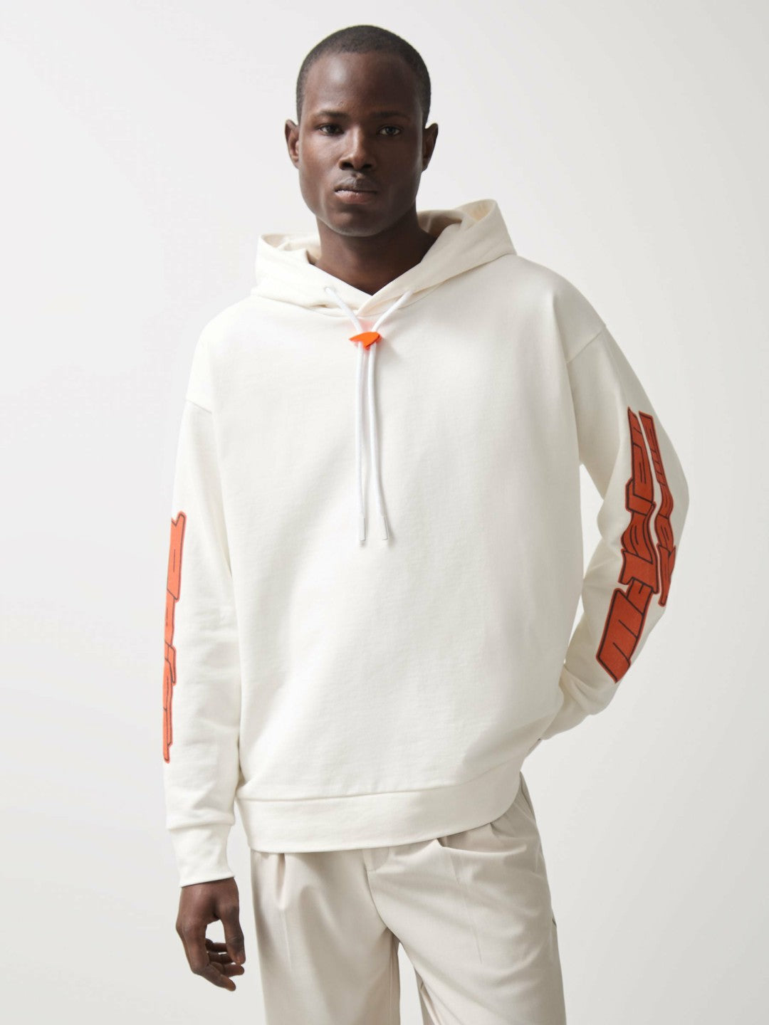 McLaren F1 Team Oversize Toggle Hoodie Unisex Fit White | Mens