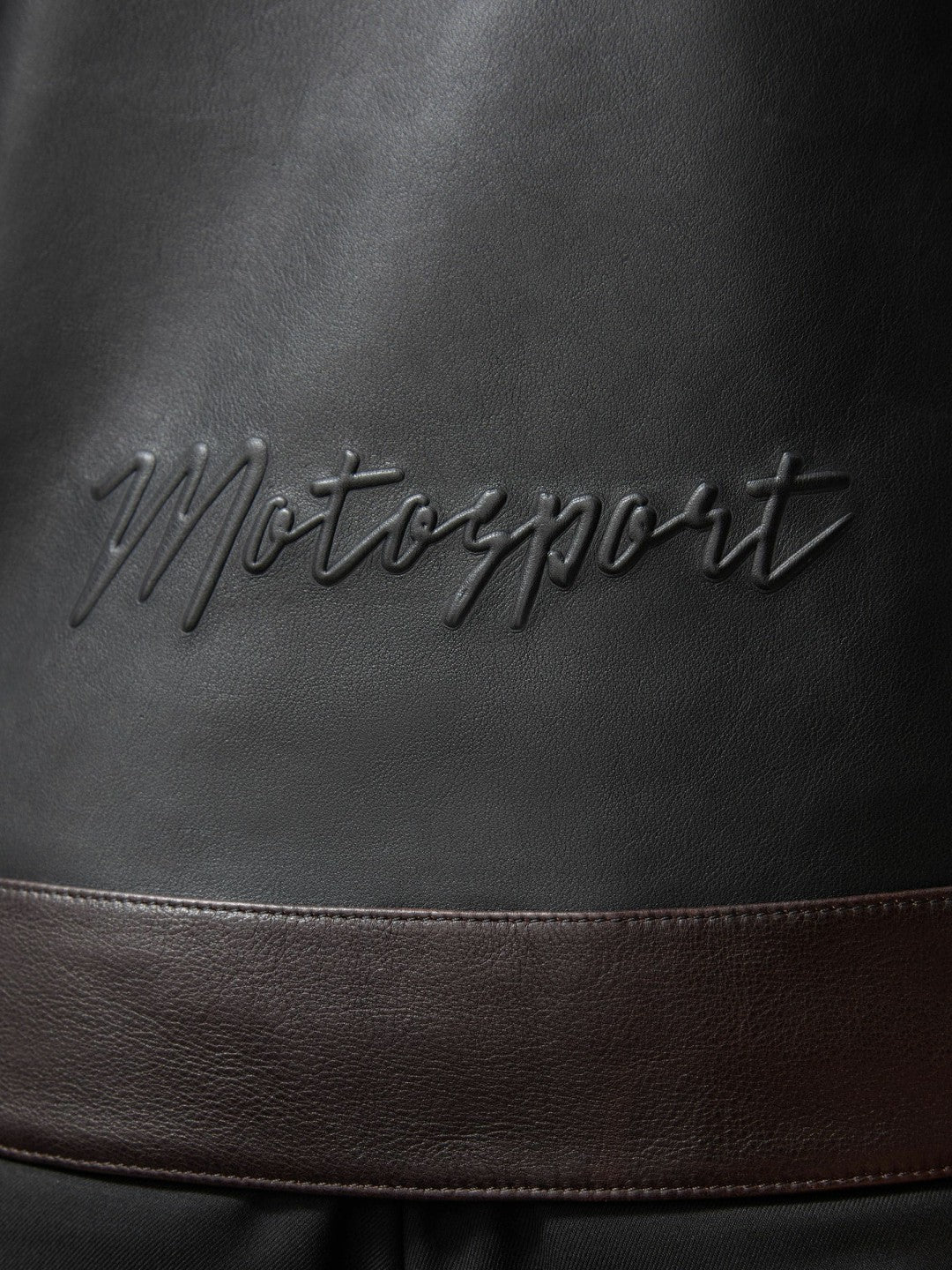 McLaren F1 Team Leather Biker Jacket Black | Mens