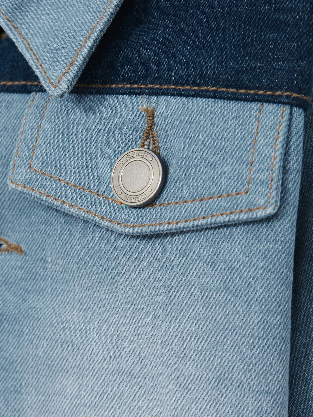 4-9 yrs Patchwork Two-Tone Denim Jacket Blue | Children